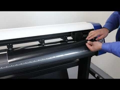 Laser Auto Contour Vinyl Cutter Machine Stepper Motor  1350mm Size