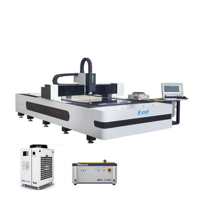 Τέμνουσα μηχανή 1000w 2000w 1300x5000mm μεταλλικών πιάτων